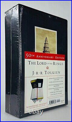 THE LORD OF THE RINGS 50TH ANNIVERSARY EDITION J. R. R. Tolkien 2004 Slipcase NEW