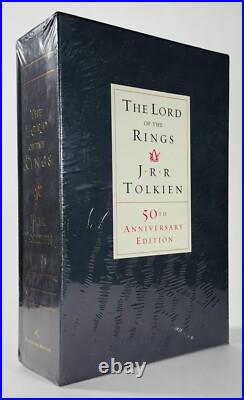THE LORD OF THE RINGS 50TH ANNIVERSARY EDITION J. R. R. Tolkien 2004 Slipcase NEW