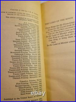 THE LORD OF THE RINGS And THE TOLKIEN READER By J. R. R. TOLKIEN PB With Box