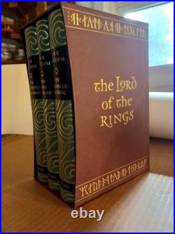 THE LORD OF THE RINGS By J. R. R. Tolkien- Folio Society 3 Vol. Set Unread MINT