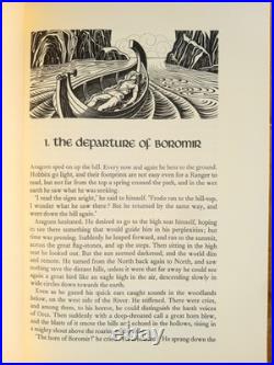 THE LORD OF THE RINGS By J. R. R. Tolkien- Folio Society 3 Vol. Set Unread MINT