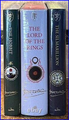 THE LORD OF THE RINGS + HOBBIT + SILMARILLION by JRR TOLKIEN 3 SPECIAL EDs HC