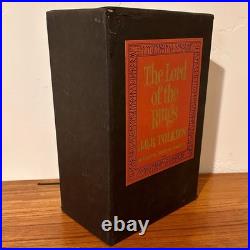 THE LORD OF THE RINGS J. R. R. Tolkien 1965 2nd Ed Box Set STUNNING CONDITION READ