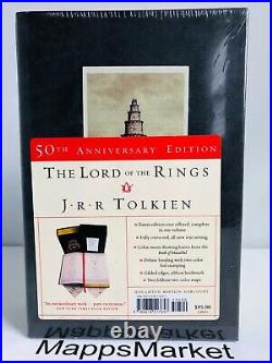 THE LORD OF THE RINGS J. R. R Tolkien 50th Anniversary Deluxe Collectible SEALED