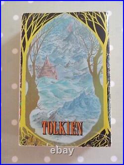 THE LORD OF THE RINGS JRR TOLKIEN GEORGE ALLEN UNWIN 3 IN 1 PB 1st PRINTING 1968