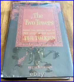 THE LORD OF THE RINGS TRILOGY 1965 SECOND EDITION HC SET with SLIPCASE MAPS NF