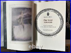 THE LORD OF THE RINGS TRILOGY Folio Society Limited Edition, signed by ALAN LEE