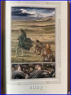 THE LORD OF THE RINGS TRILOGY Folio Society Limited Edition, signed by ALAN LEE