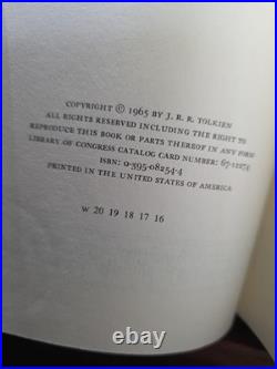 THE LORD OF THE RINGS, TRILOGY, J. R. R. TOLKIEN, 2nd Edition, HCDJ, SLIPCASE