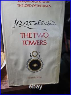 THE LORD OF THE RINGS, TRILOGY, J. R. R. TOLKIEN, 2nd Edition, HCDJ, SLIPCASE