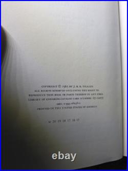 THE LORD OF THE RINGS, TRILOGY, J. R. R. TOLKIEN, 2nd Edition, HCDJ, SLIPCASE
