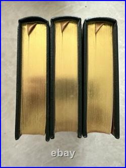 THE LORD OF THE RINGS TRILOGY JRR Tolkien Easton Press Leather Bound