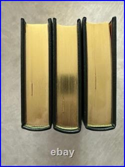 THE LORD OF THE RINGS TRILOGY JRR Tolkien Easton Press Leather Bound