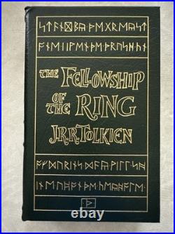 THE LORD OF THE RINGS TRILOGY JRR Tolkien Easton Press Leather Bound