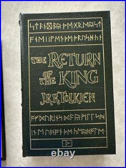 THE LORD OF THE RINGS TRILOGY JRR Tolkien Easton Press Leather Bound