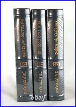 THE LORD OF THE RINGS TRILOGY JRR Tolkien Easton Press Leather Bound NEW SEALED