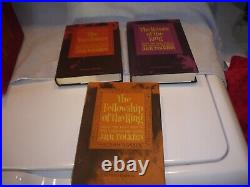 THE LORD OF THE RINGS Trilogy Second Revised Edition 1965 Box Set TOLKIEN free