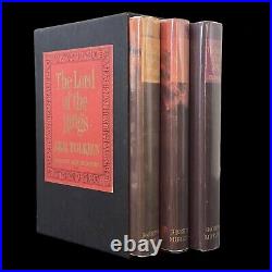 THE LORD OF THE RINGS Trilogy Second Revised Edition 1965 HCDJ Box Set TOLKIEN