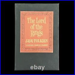 THE LORD OF THE RINGS Trilogy Second Revised Edition 1965 HCDJ Box Set TOLKIEN