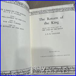 THE LORD OF THE RINGS Trilogy Set J. R. R. TOLKIEN 2nd Edition Slipcase READ