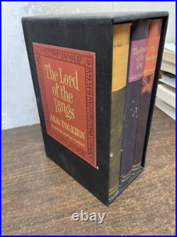 THE LORD OF THE RINGS by J. R. R. Tolkien 1965 2nd Ed 3 Vol Box Set HC/DJ