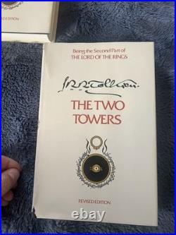 THE LORD OF THE RINGS by J. R. R. Tolkien 1965 2nd Ed 3 Vol Box Set HC/DJ