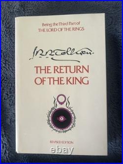 THE LORD OF THE RINGS by J. R. R. Tolkien 1965 2nd Ed 3 Vol Box Set HC/DJ