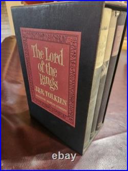 THE LORD OF THE RINGS set by J. R. R. Tolkien hcdj 12/11/11 Printing NEW