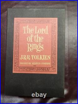 THE LORD OF THE RINGS set by J. R. R. Tolkien hcdj 12/11/11 Printing NEW