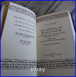 THE SHAPING OF MIDDLE-EARTH (HoMe Vol IV) J. R. R. Tolkien 1986 HC/DJ 1st US Ed