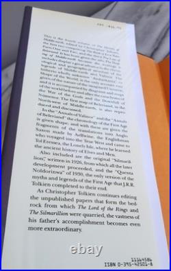 THE SHAPING OF MIDDLE-EARTH (HoMe Vol IV) J. R. R. Tolkien 1986 HC/DJ 1st US Ed