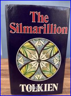 THE SILMARILLION TOLKIEN 1st Edition First Print HB /DJ 1977 Hobbit Lord Rings