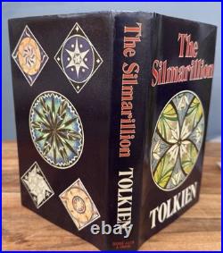THE SILMARILLION TOLKIEN 1st Edition First Print HB /DJ 1977 Hobbit Lord Rings