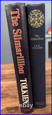 THE SILMARILLION TOLKIEN 1st Edition First Print HB /DJ 1977 Hobbit Lord Rings
