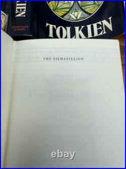 THE SILMARILLION TOLKIEN 1st Edition First Print HB /DJ 1977 Hobbit Lord Rings