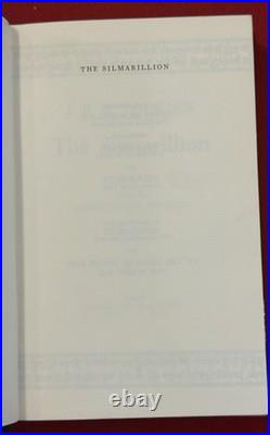 THE SILMARILLION TOLKIEN 1st Edition First Print HB /DJ 1977 Hobbit Lord Rings