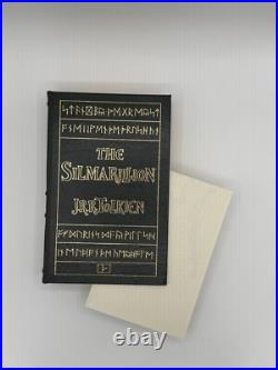 THE SILMARILLION TOLKIEN Leather Bound Lord of the Rings Easton Press