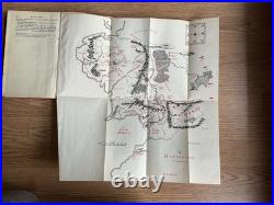 THE TWO TOWERS J. R. R. Tolkien 1st Ed 2nd Impression 1955 VG/VG With Jacket Map