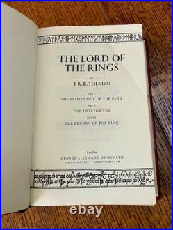 TOLKIEN J R R. / LORD OF THE RINGS The Fellowship of the Ring The Two Towers 1st
