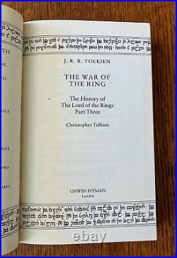 TOLKIEN J R R - / WAR OF THE RING The History of The Lord of the Rings 1st ed