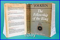 TOLKIEN LORD of THE RINGS 3 VOLS PARTS I, II & III REVISED 2nd Ed. 1968/70