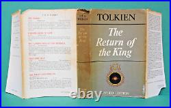 TOLKIEN LORD of THE RINGS 3 VOLS PARTS I, II & III REVISED 2nd Ed. 1968/70