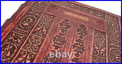 TOLKIEN THE LORD OF THE RINGS exclusive leather binding, copy number 25, burg