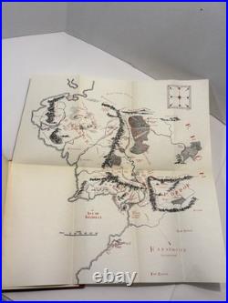 The Fellowship Of The Ring J. R. R. Tolkien, 1961 11th Impression, withMap