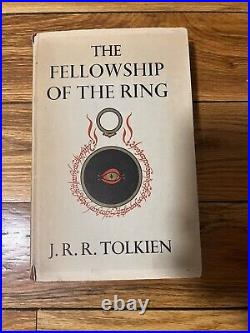 The Fellowship Of The Ring by Tolkien Lord Of The Ring 1st Edition 1961