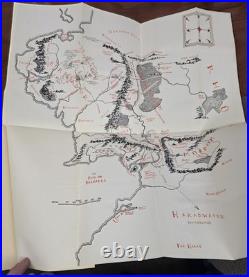 The Fellowship of the Ring Tolkien 1961 Likely 9th Impression - Hobbit