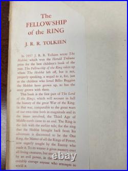 The Fellowship of the Ring Tolkien 1961 Likely 9th Impression - Hobbit The Fellowship of the Ring Tolkien 1961 Likely 9th Impression - Hobbit