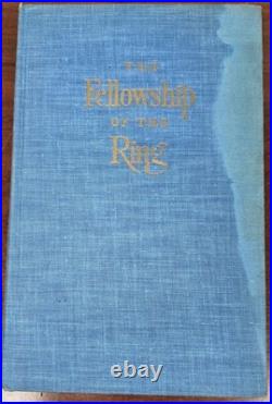 The Fellowship of the Ring Tolkien 1961 Likely 9th Impression - Hobbit