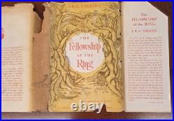 The Fellowship of the Ring Tolkien 1961 Likely 9th Impression - Hobbit The Fellowship of the Ring Tolkien 1961 Likely 9th Impression - Hobbit