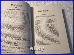 The Hobbit Book J. R. R. Tolkien 1966 29th Print HC/DJ Vintage Lord Of The Rings
